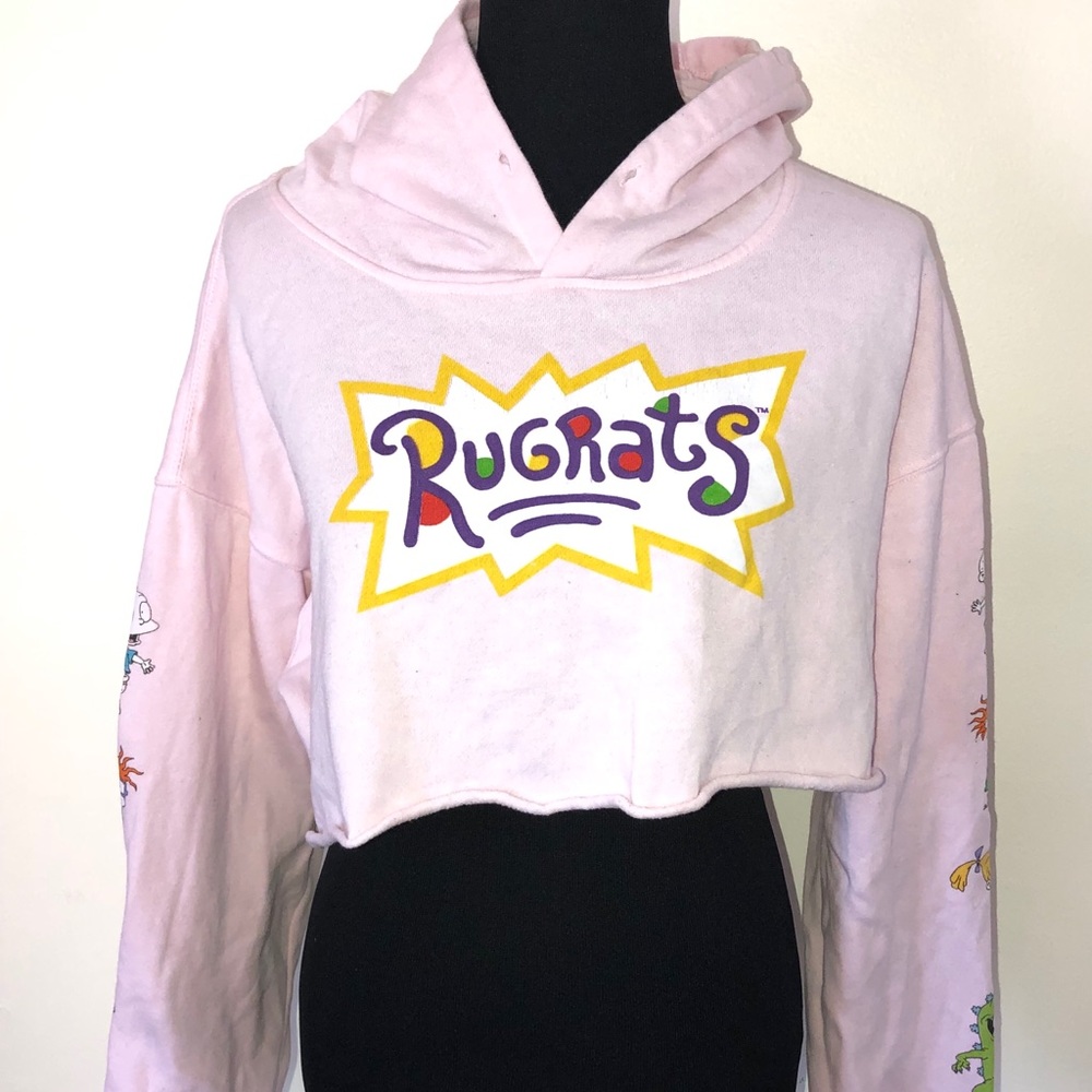 Rugrats Hoodie Crop Top